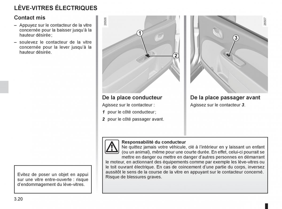 Renault Twingo II 2 manuel du proprietaire / page 118