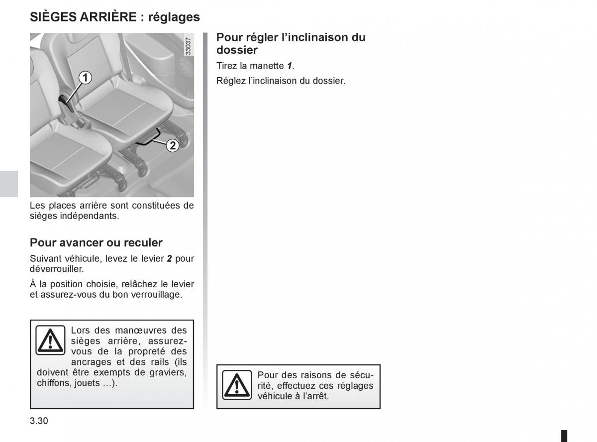 Renault Twingo II 2 manuel du proprietaire / page 128