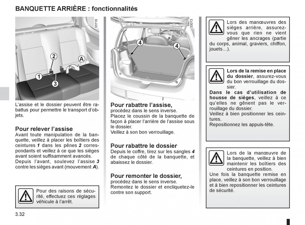 Renault Twingo II 2 manuel du proprietaire / page 130