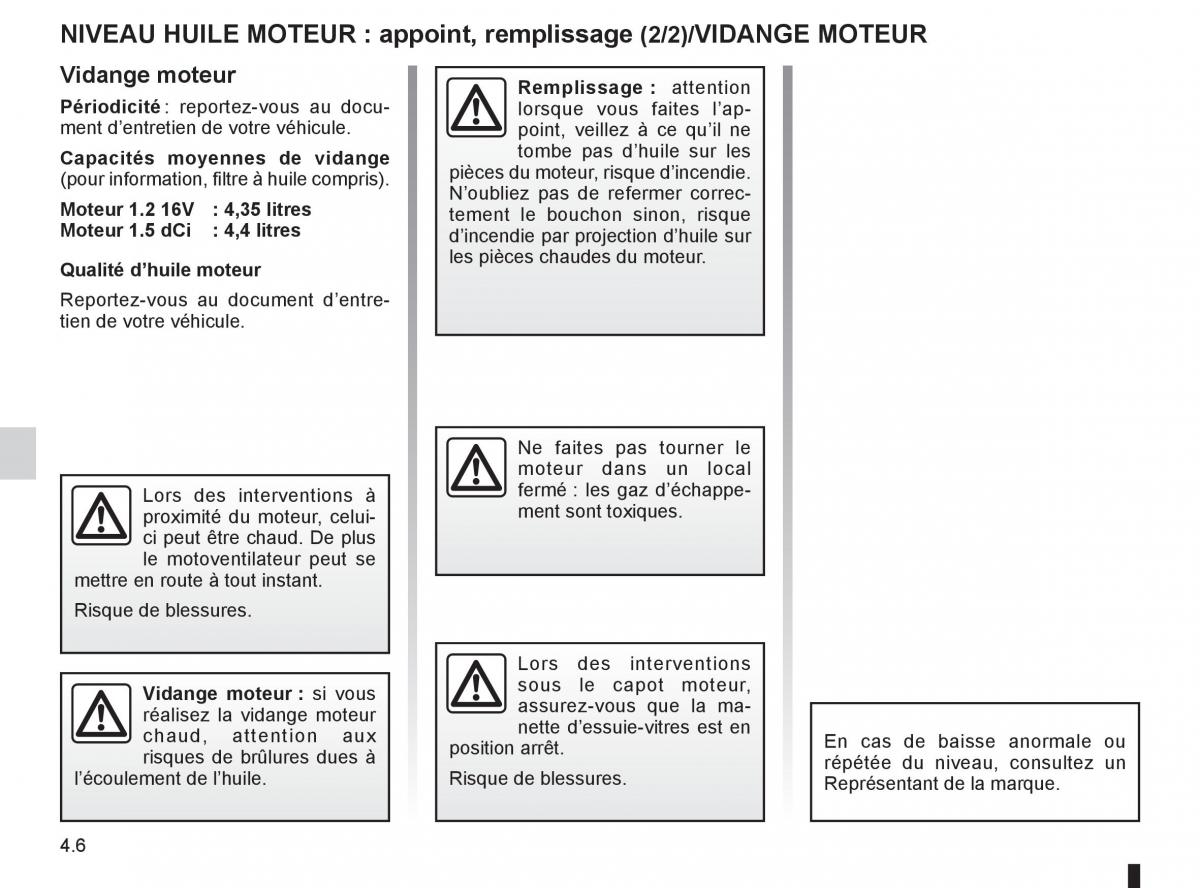 Renault Twingo II 2 manuel du proprietaire / page 144