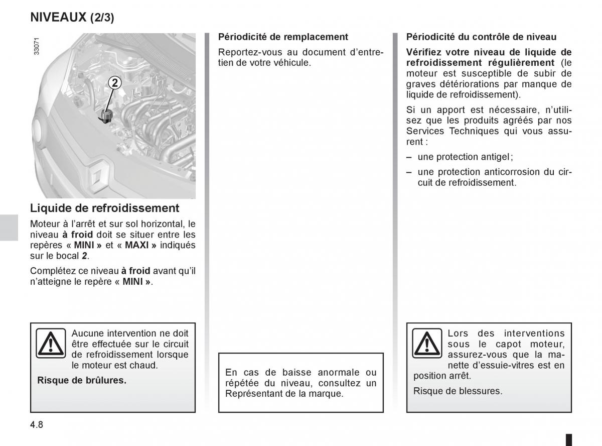 Renault Twingo II 2 manuel du proprietaire / page 146