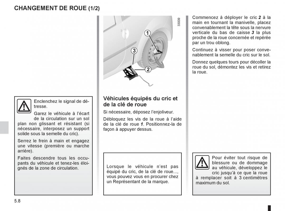 Renault Twingo II 2 manuel du proprietaire / page 162