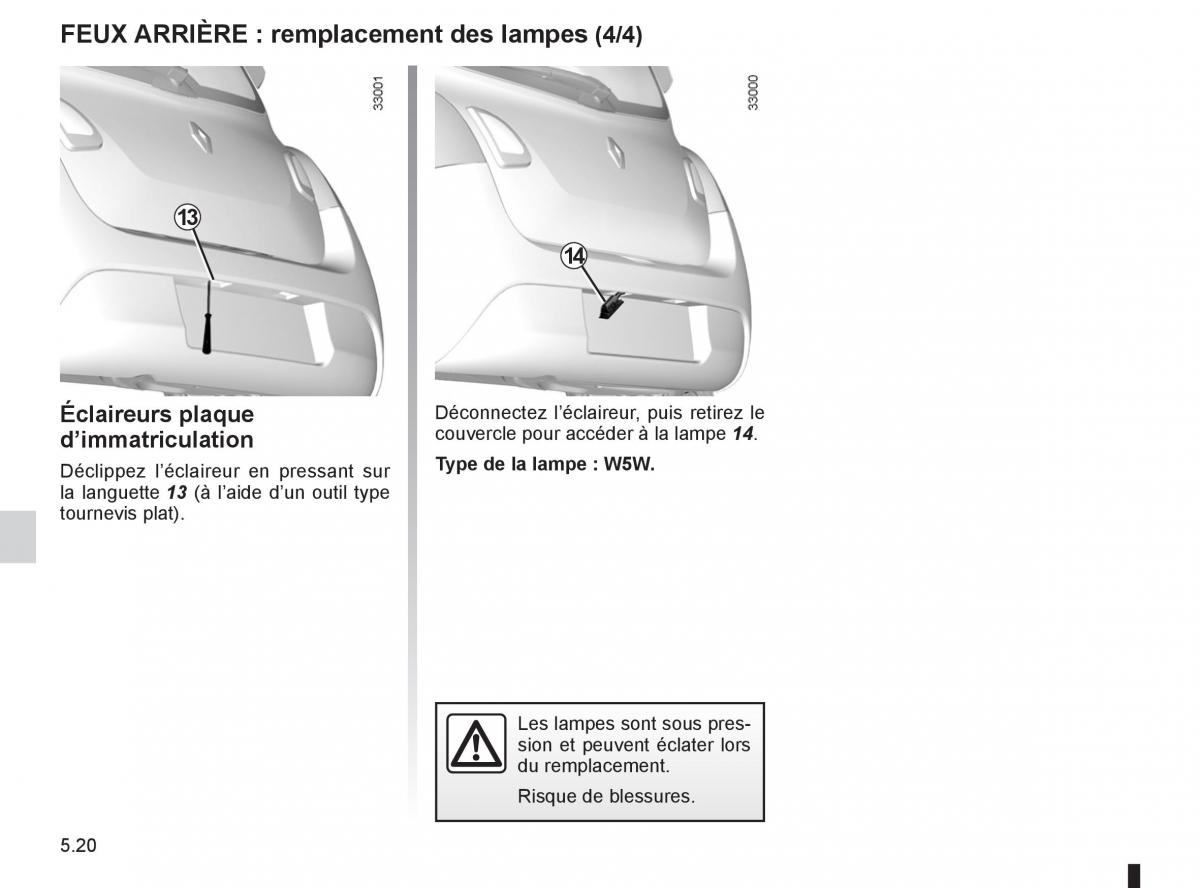 Renault Twingo II 2 manuel du proprietaire / page 174