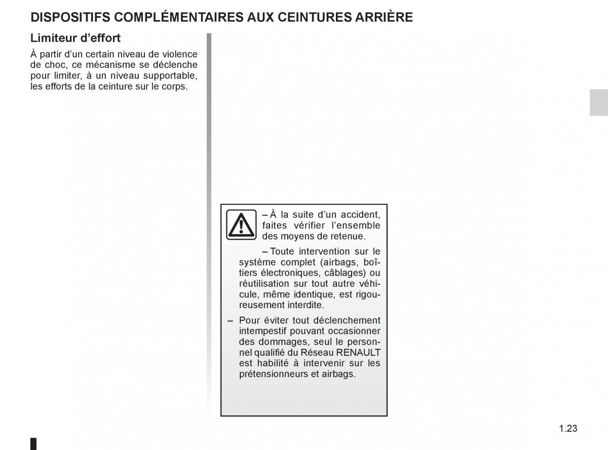 Renault Twingo II 2 manuel du proprietaire / page 29