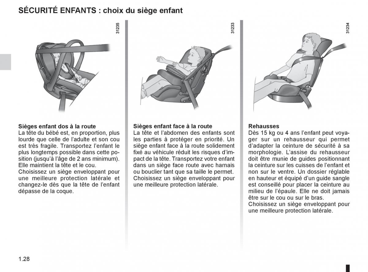 Renault Twingo II 2 manuel du proprietaire / page 34