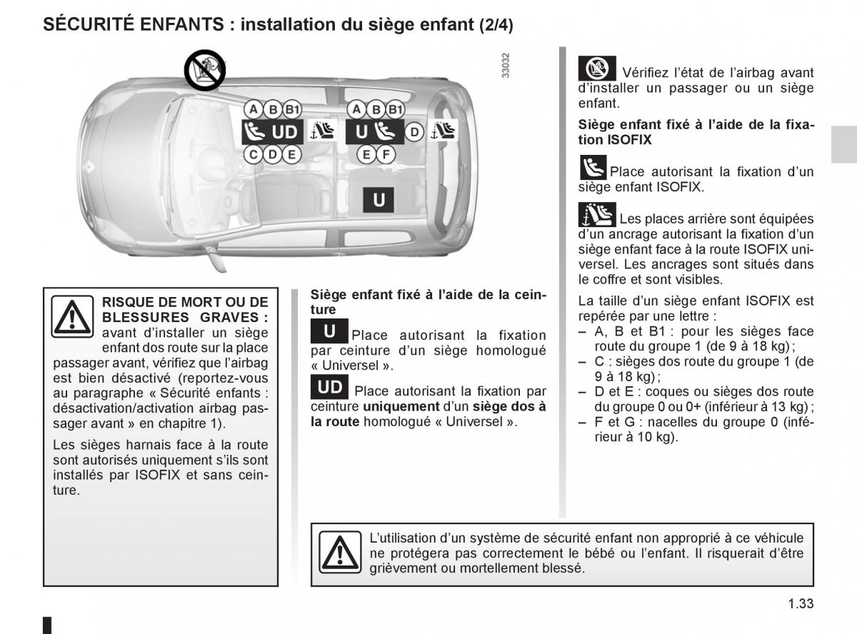 Renault Twingo II 2 manuel du proprietaire / page 39