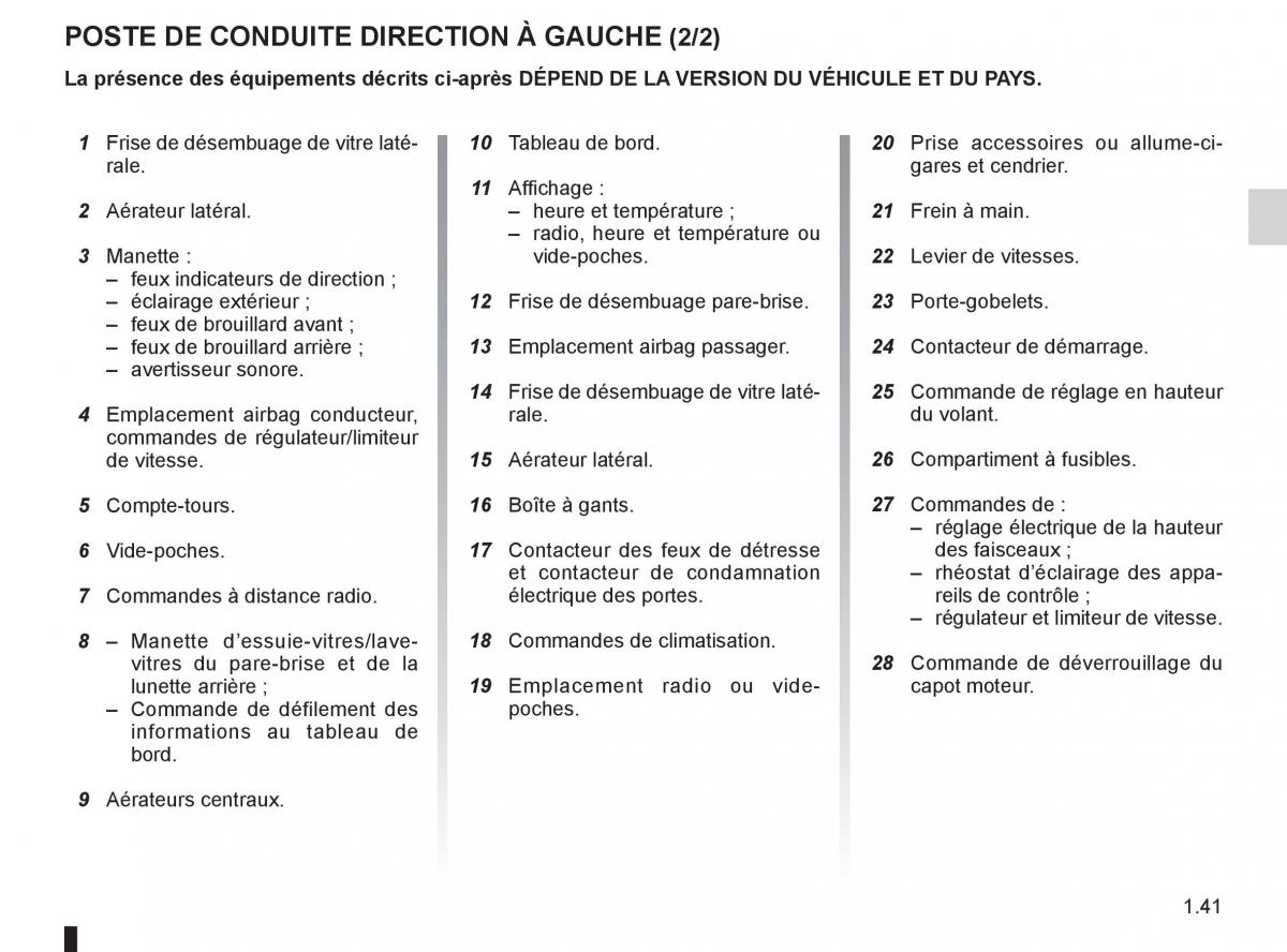 Renault Twingo II 2 manuel du proprietaire / page 47