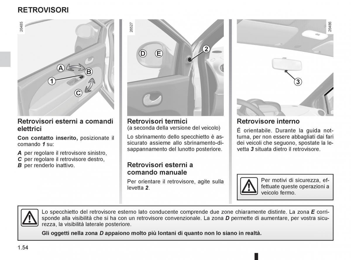 Renault Twingo II 2 manuale del proprietario / page 60