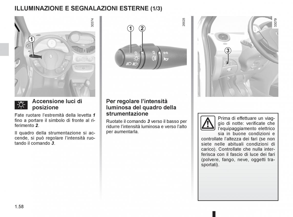 Renault Twingo II 2 manuale del proprietario / page 64