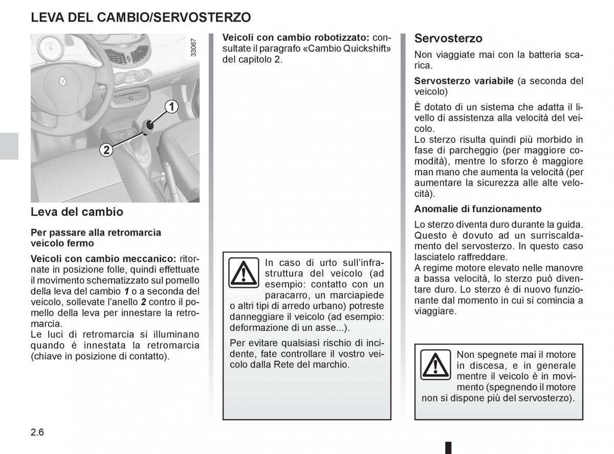 Renault Twingo II 2 manuale del proprietario / page 78