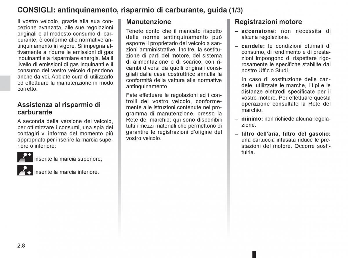 Renault Twingo II 2 manuale del proprietario / page 80