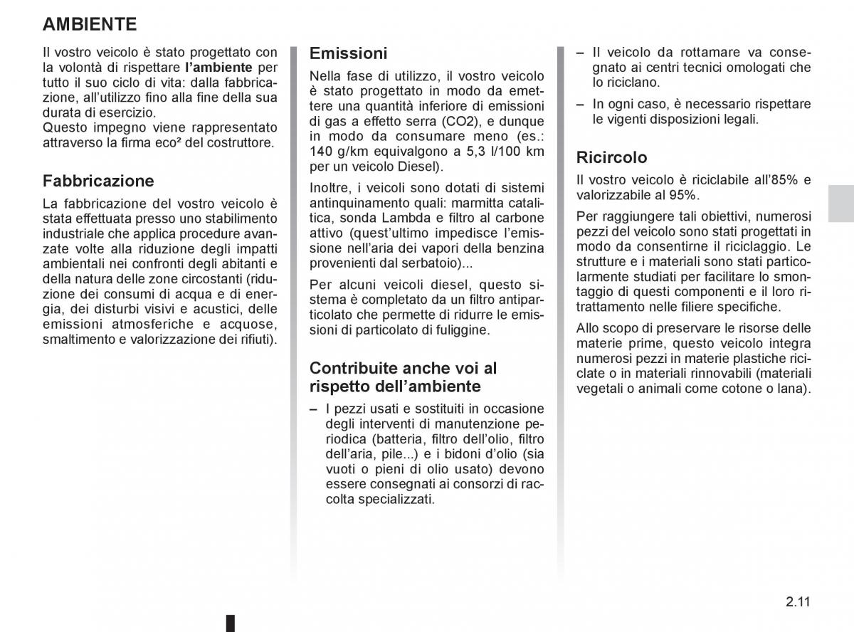 Renault Twingo II 2 manuale del proprietario / page 83