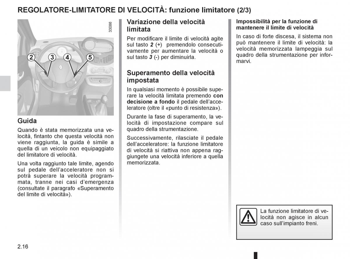 Renault Twingo II 2 manuale del proprietario / page 88