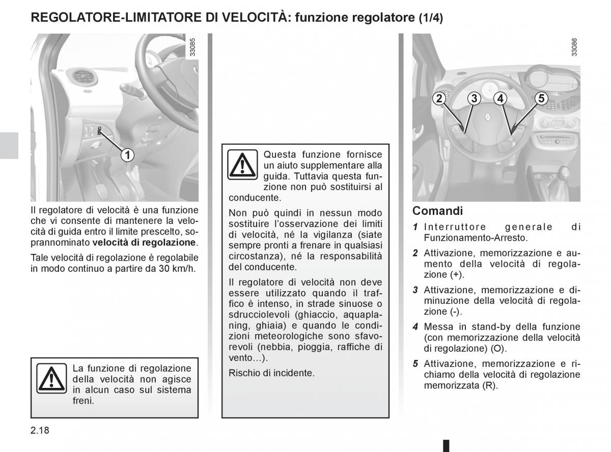 Renault Twingo II 2 manuale del proprietario / page 90