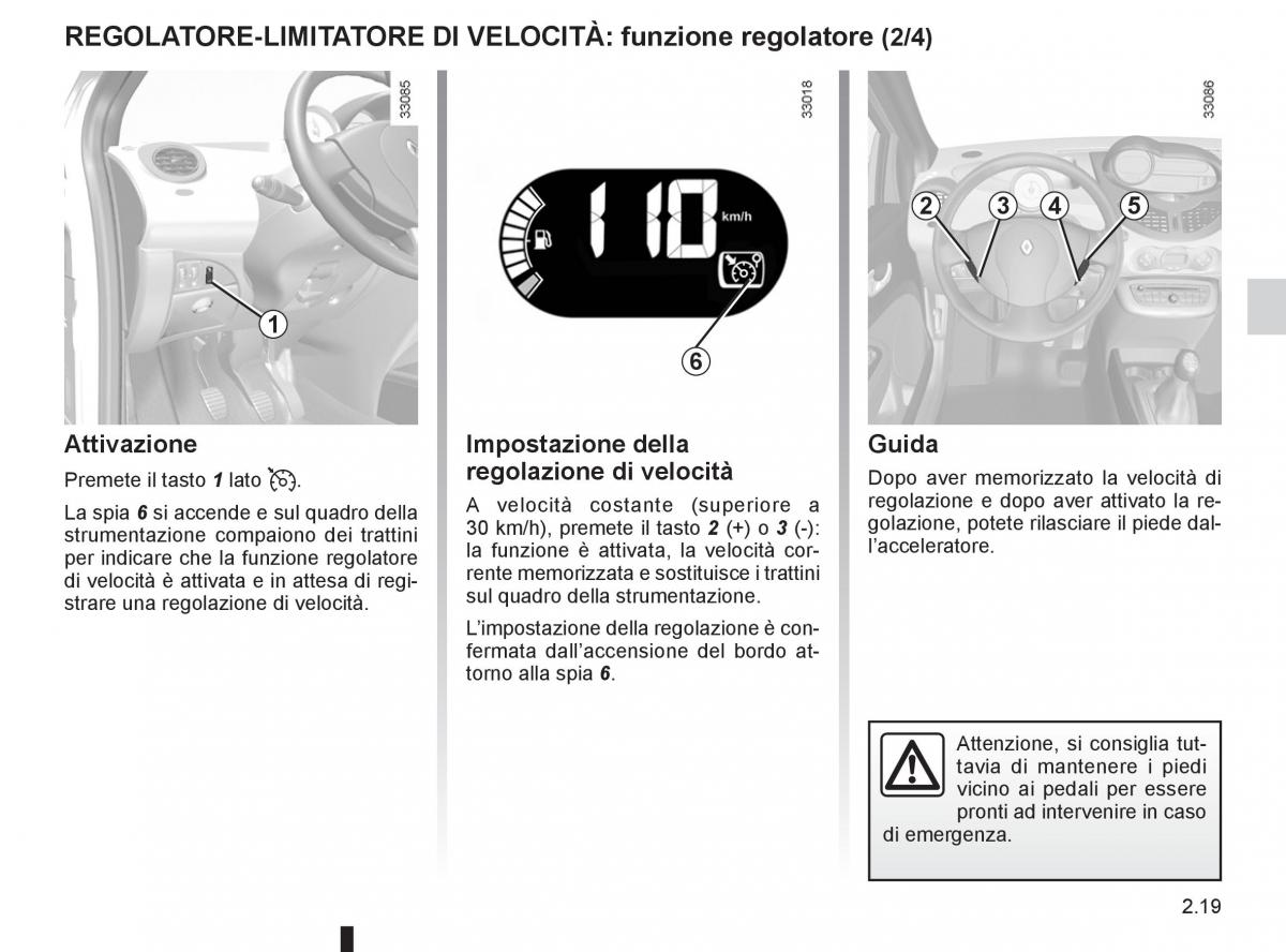 Renault Twingo II 2 manuale del proprietario / page 91