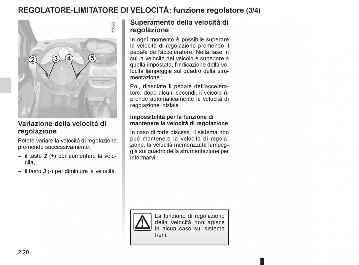 Renault Twingo II 2 manuale del proprietario / page 92