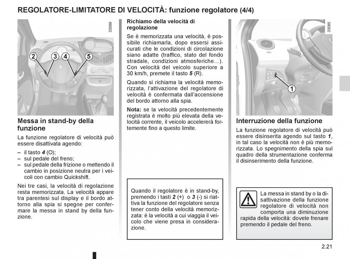 Renault Twingo II 2 manuale del proprietario / page 93