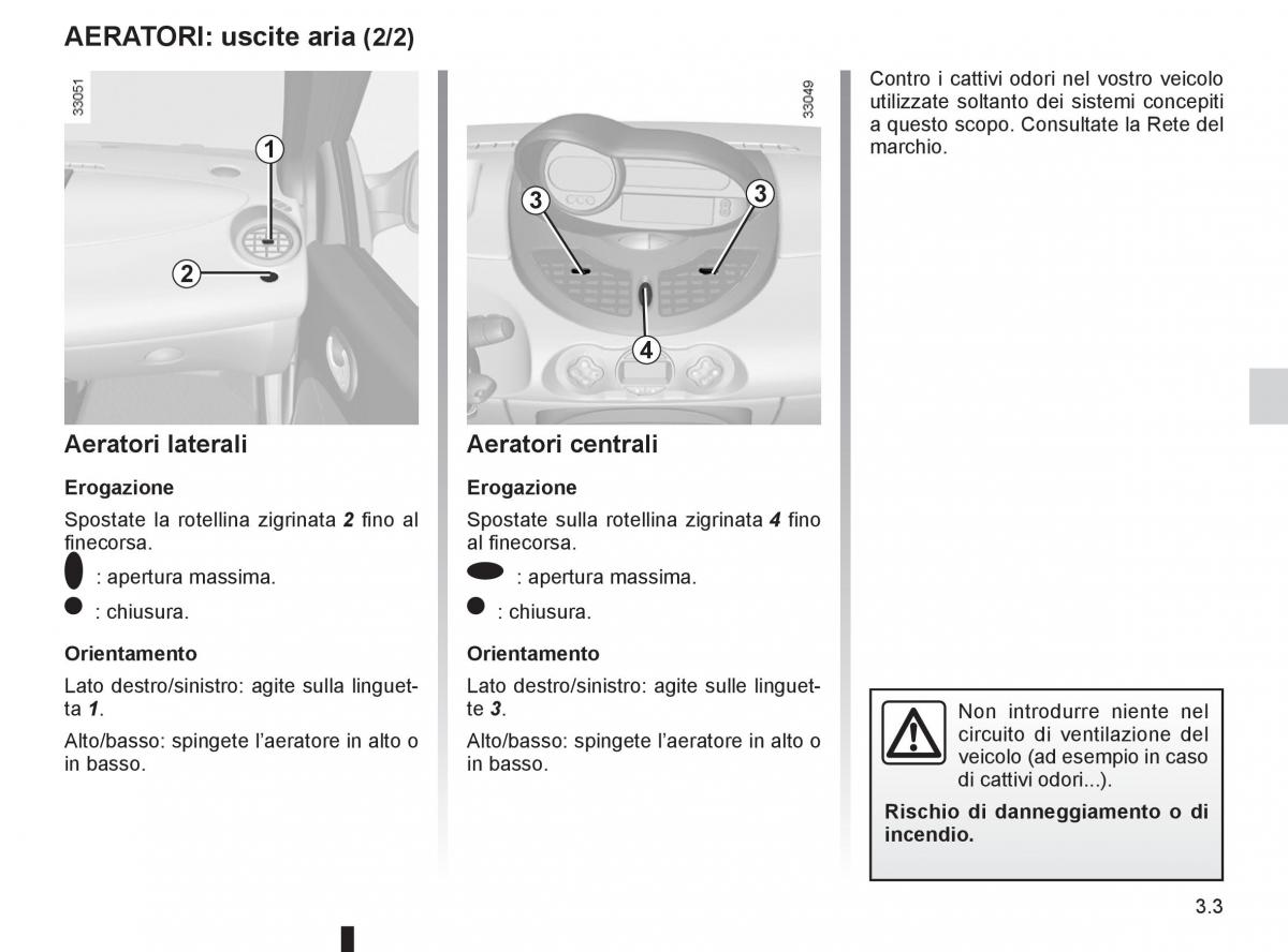 Renault Twingo II 2 manuale del proprietario / page 101