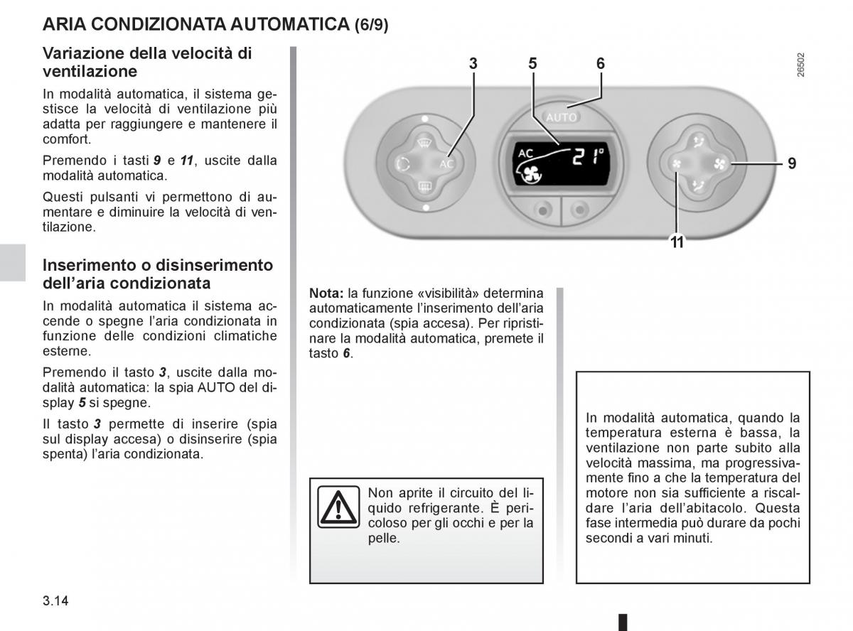 Renault Twingo II 2 manuale del proprietario / page 112