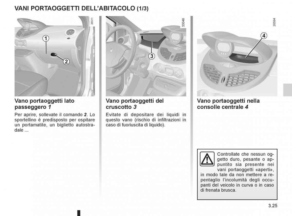 Renault Twingo II 2 manuale del proprietario / page 123