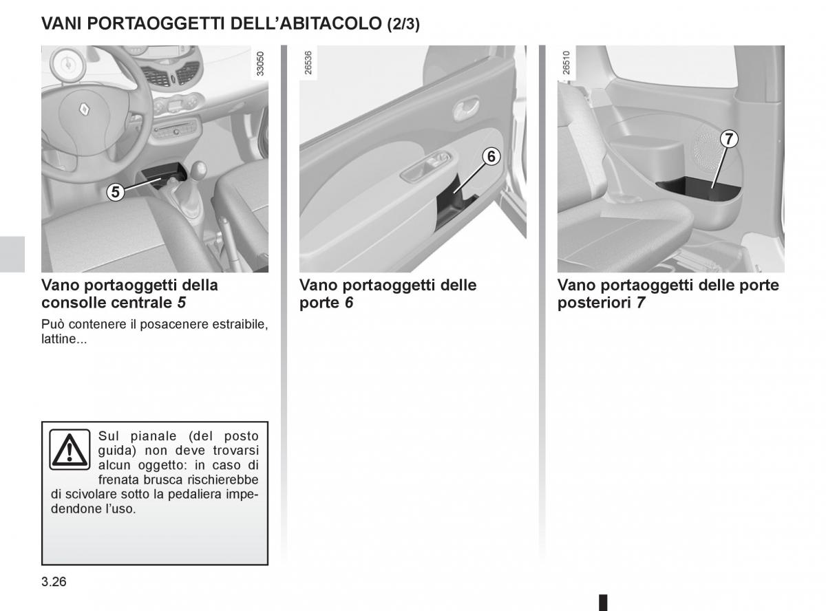 Renault Twingo II 2 manuale del proprietario / page 124