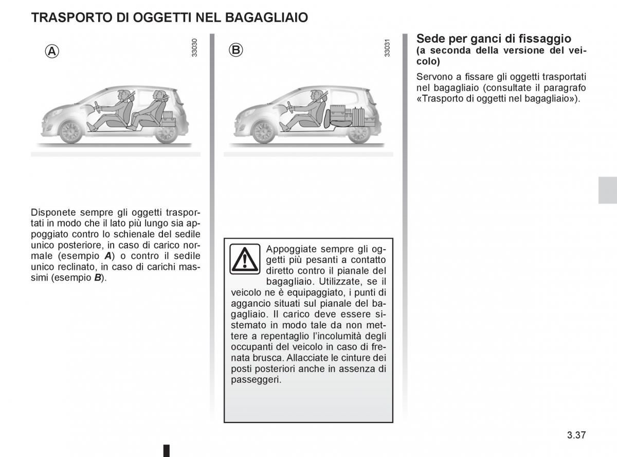 Renault Twingo II 2 manuale del proprietario / page 135