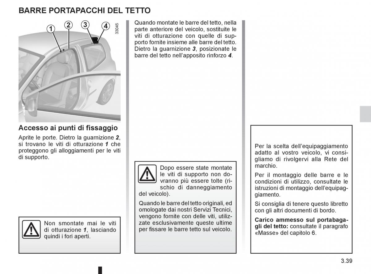 Renault Twingo II 2 manuale del proprietario / page 137