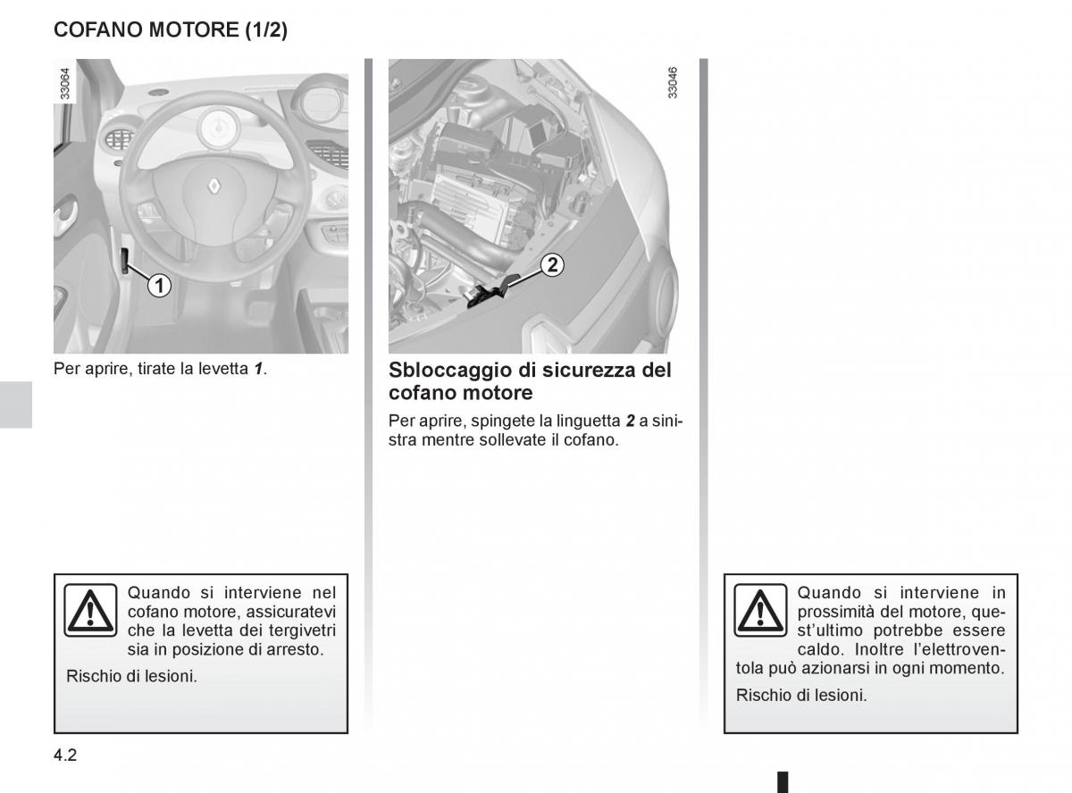 Renault Twingo II 2 manuale del proprietario / page 140