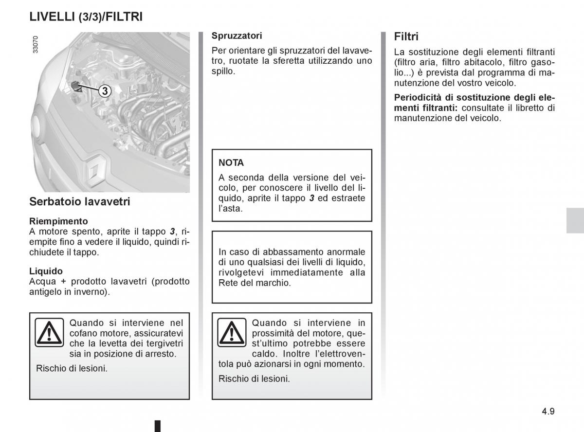 Renault Twingo II 2 manuale del proprietario / page 147