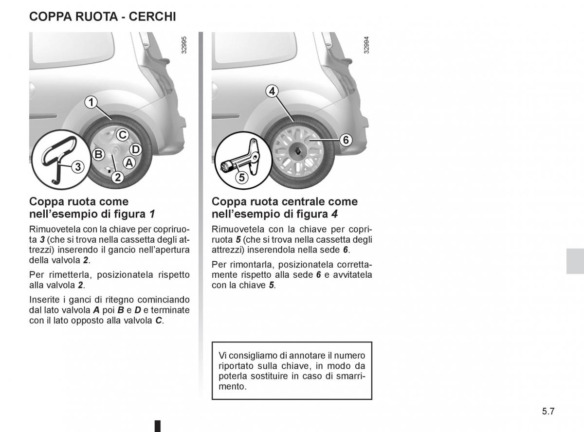 Renault Twingo II 2 manuale del proprietario / page 161