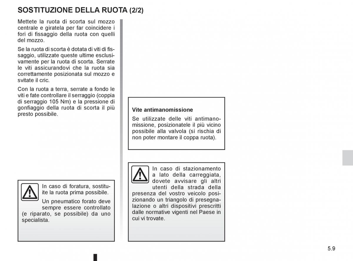 Renault Twingo II 2 manuale del proprietario / page 163