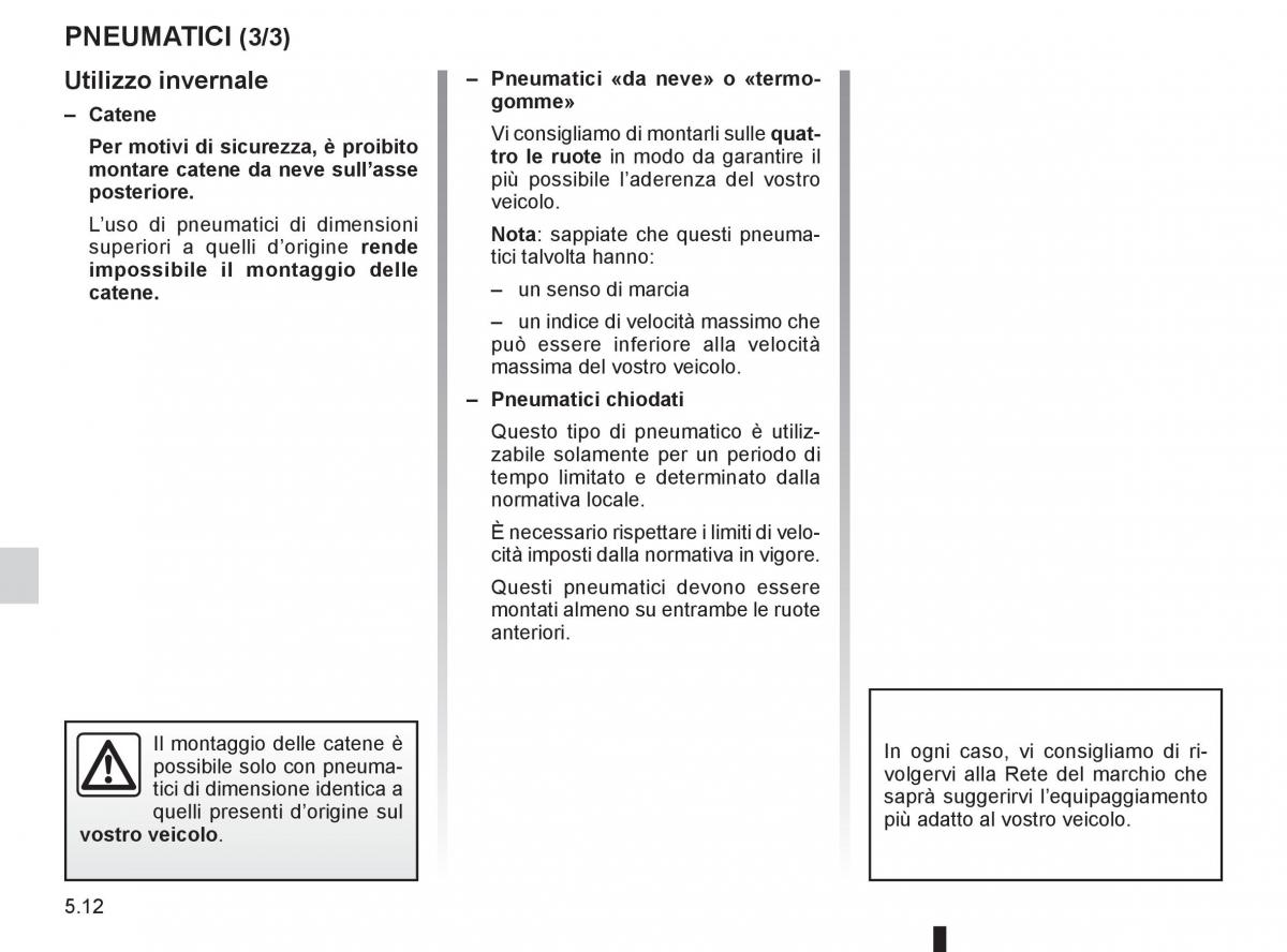 Renault Twingo II 2 manuale del proprietario / page 166