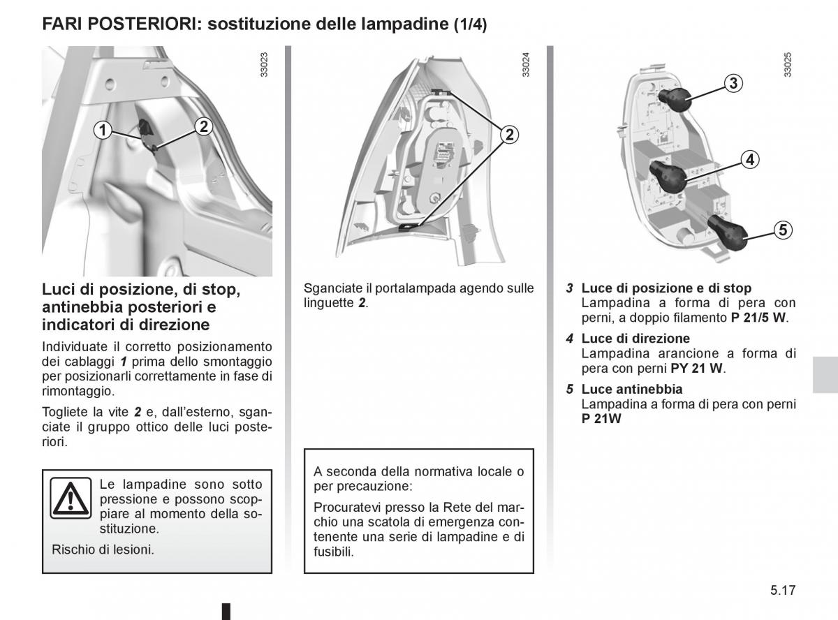 Renault Twingo II 2 manuale del proprietario / page 171