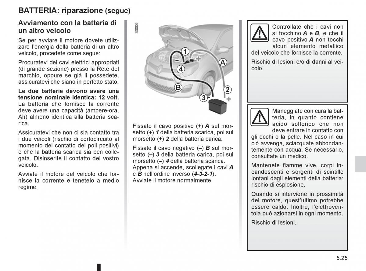 Renault Twingo II 2 manuale del proprietario / page 179