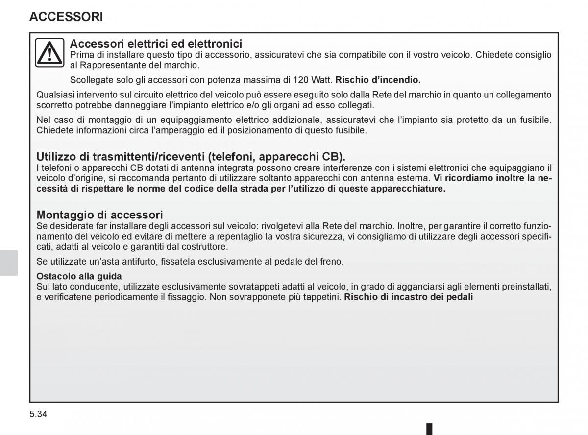 Renault Twingo II 2 manuale del proprietario / page 188