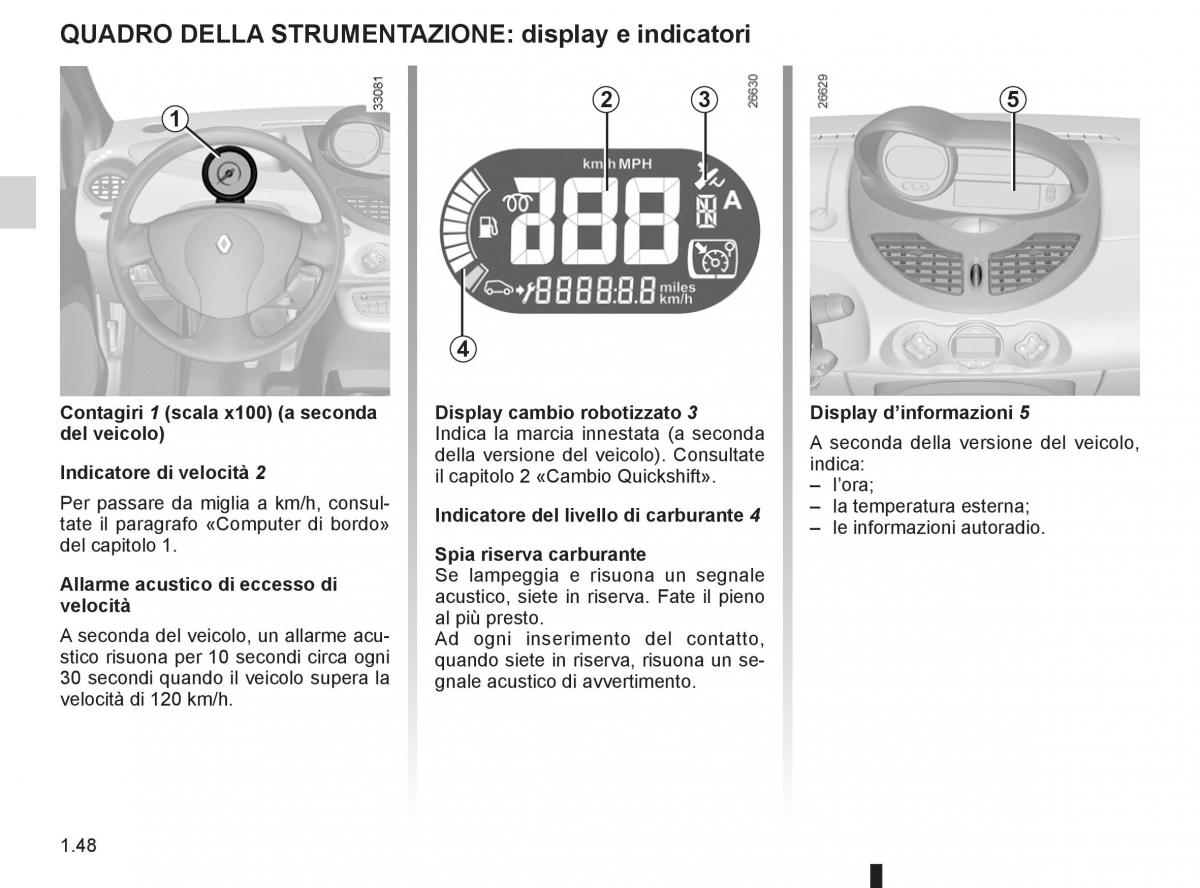 Renault Twingo II 2 manuale del proprietario / page 54