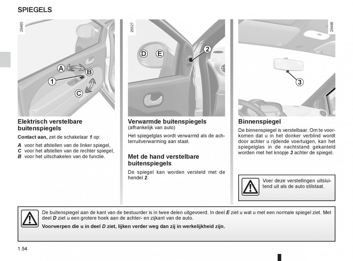 Renault Twingo II 2 handleiding / page 60