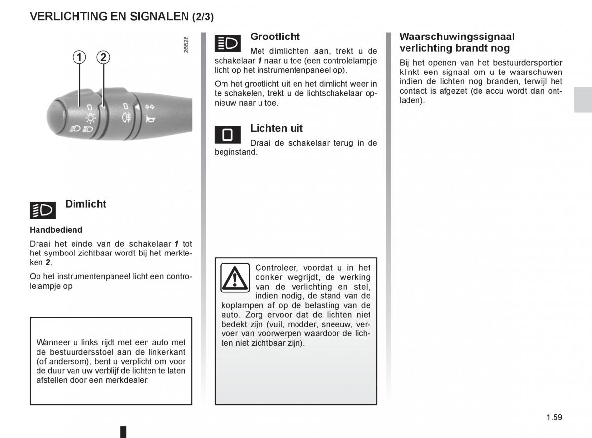 Renault Twingo II 2 handleiding / page 65