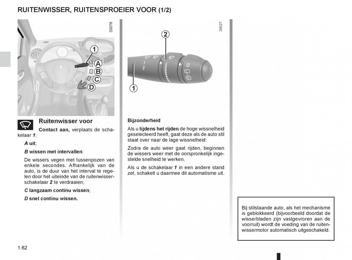 Renault Twingo II 2 handleiding / page 68