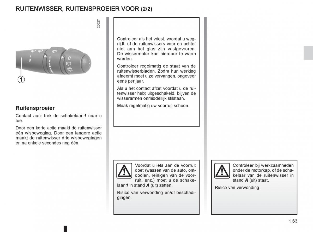 Renault Twingo II 2 handleiding / page 69