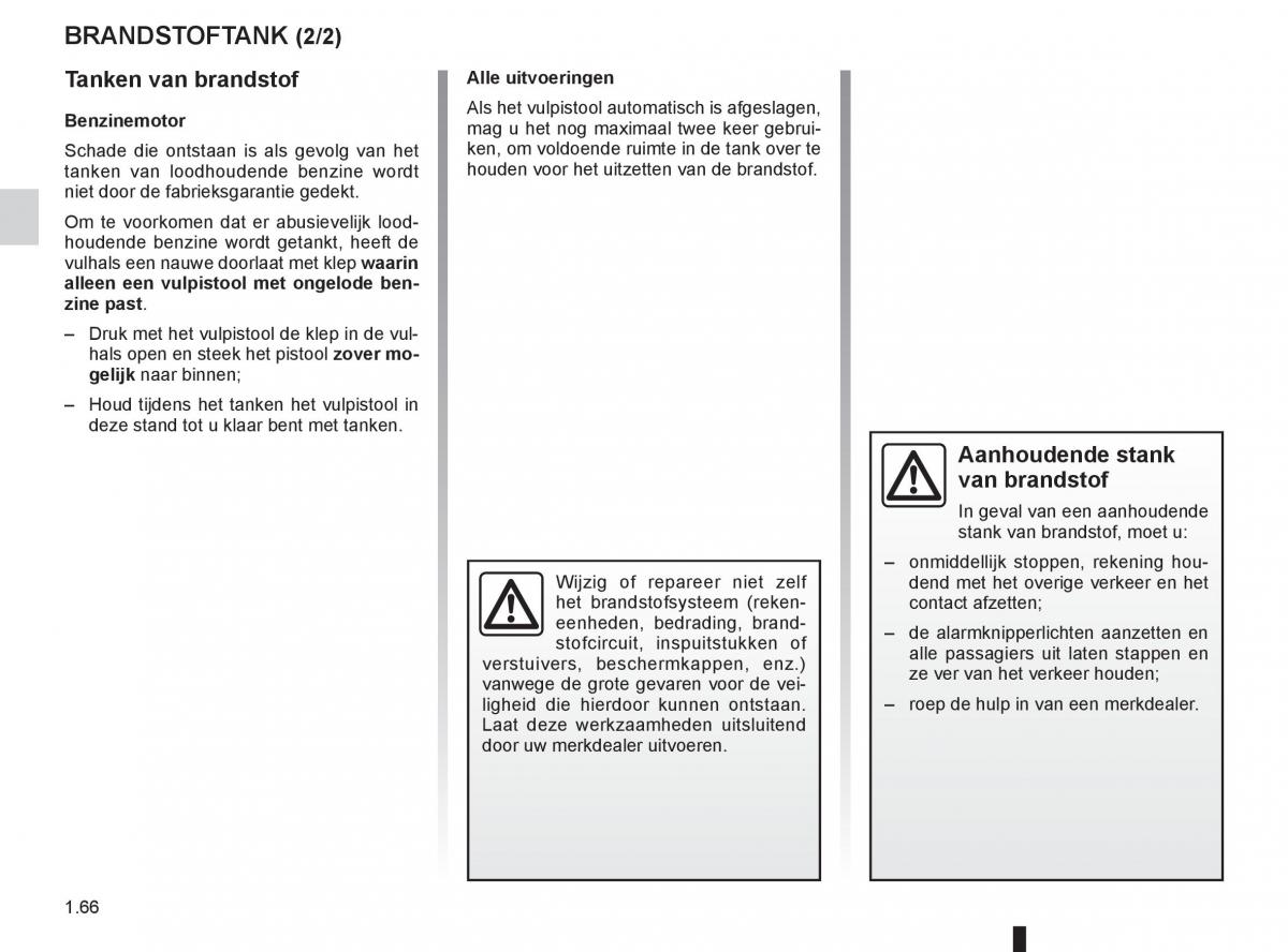 Renault Twingo II 2 handleiding / page 72