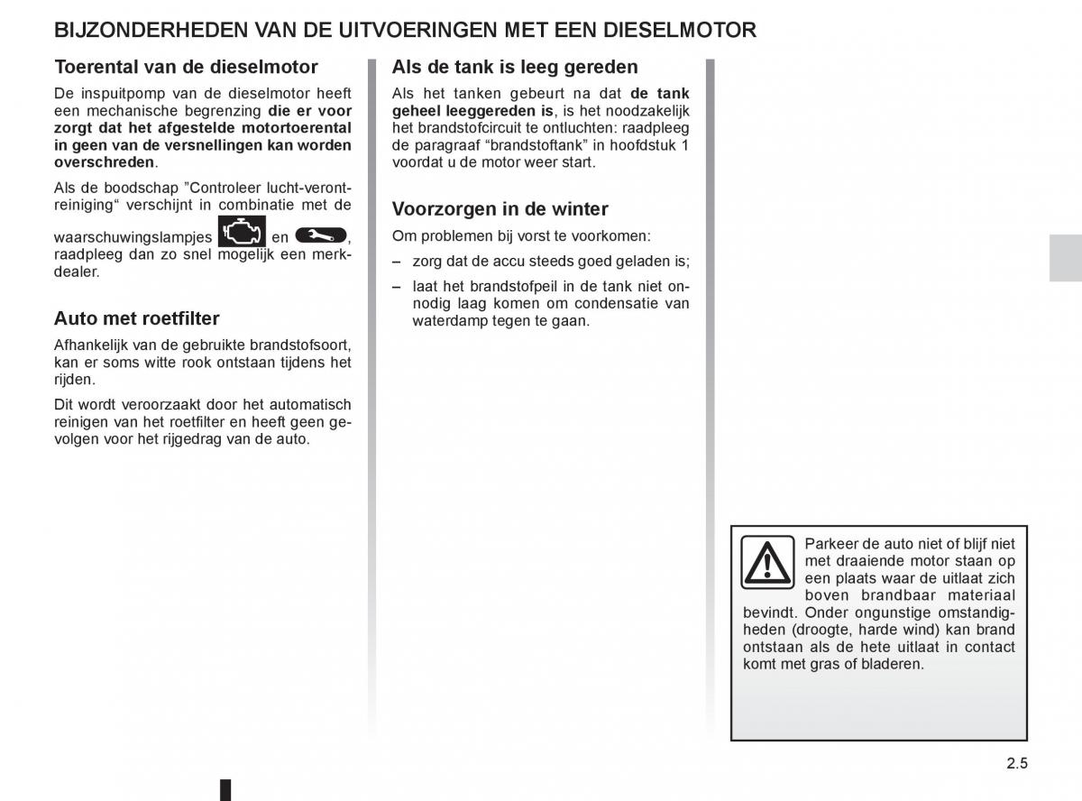 Renault Twingo II 2 handleiding / page 77