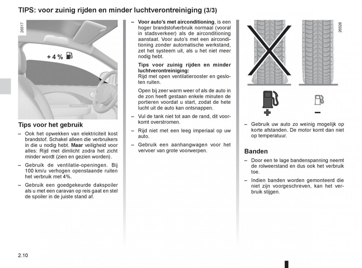 Renault Twingo II 2 handleiding / page 82