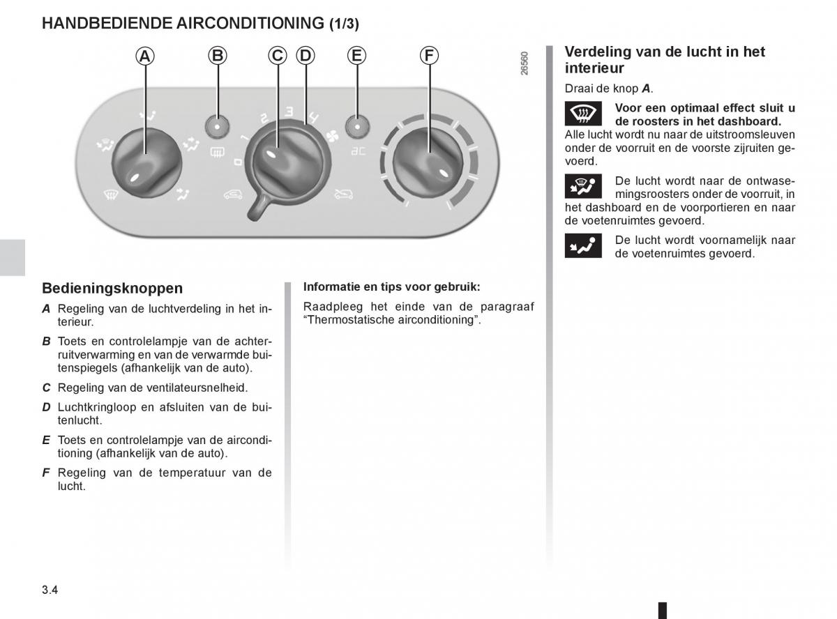 Renault Twingo II 2 handleiding / page 102