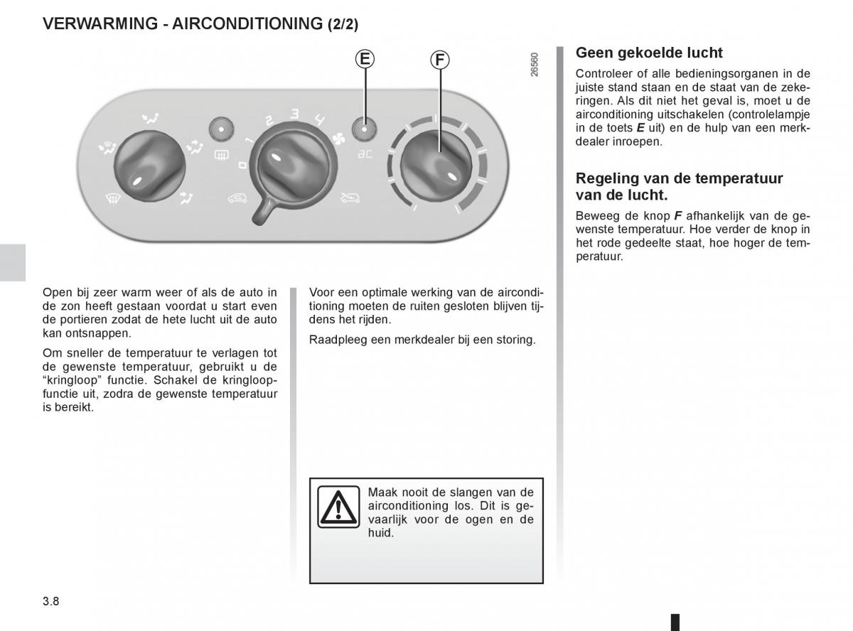 Renault Twingo II 2 handleiding / page 106