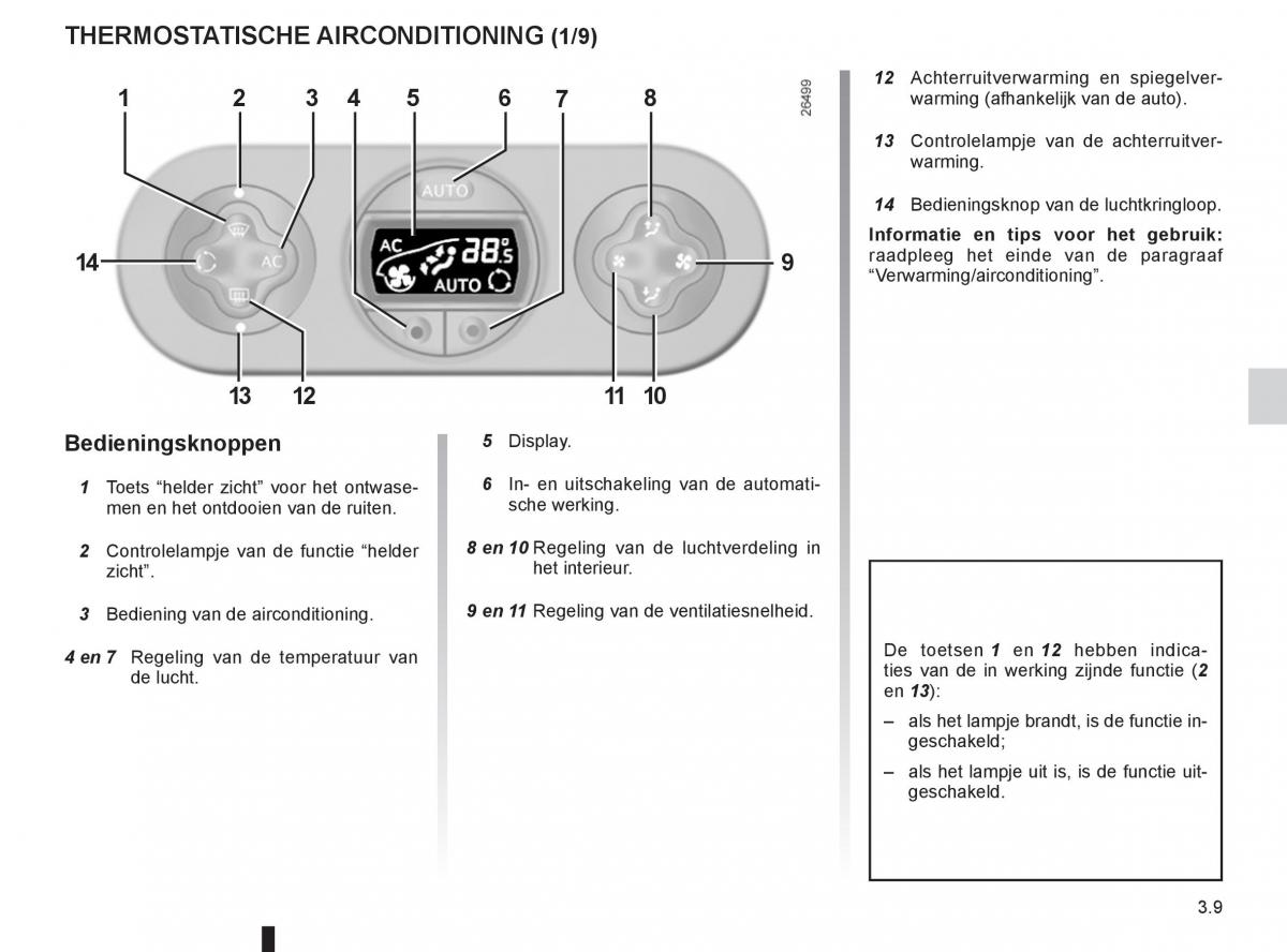 Renault Twingo II 2 handleiding / page 107