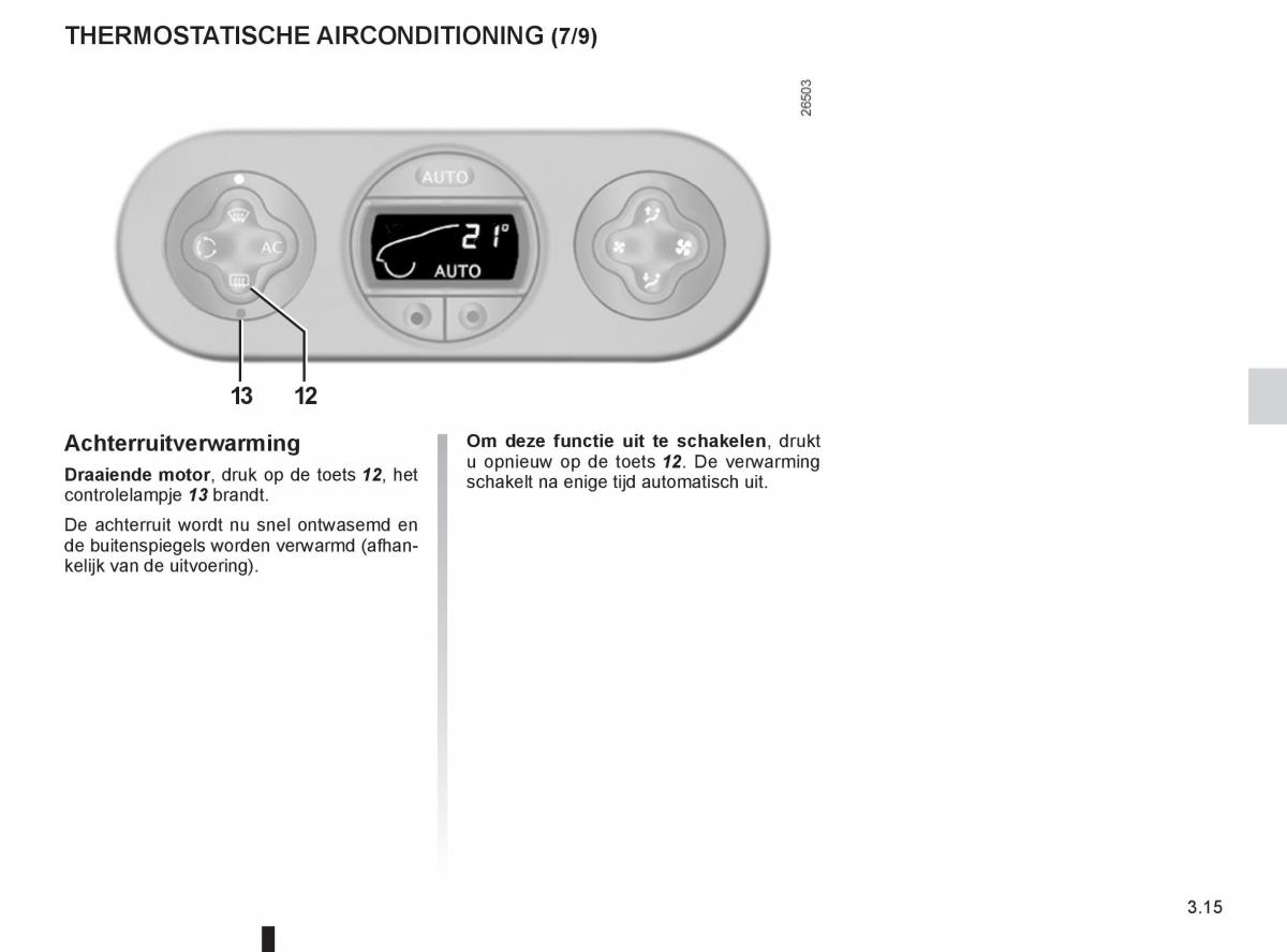 Renault Twingo II 2 handleiding / page 113