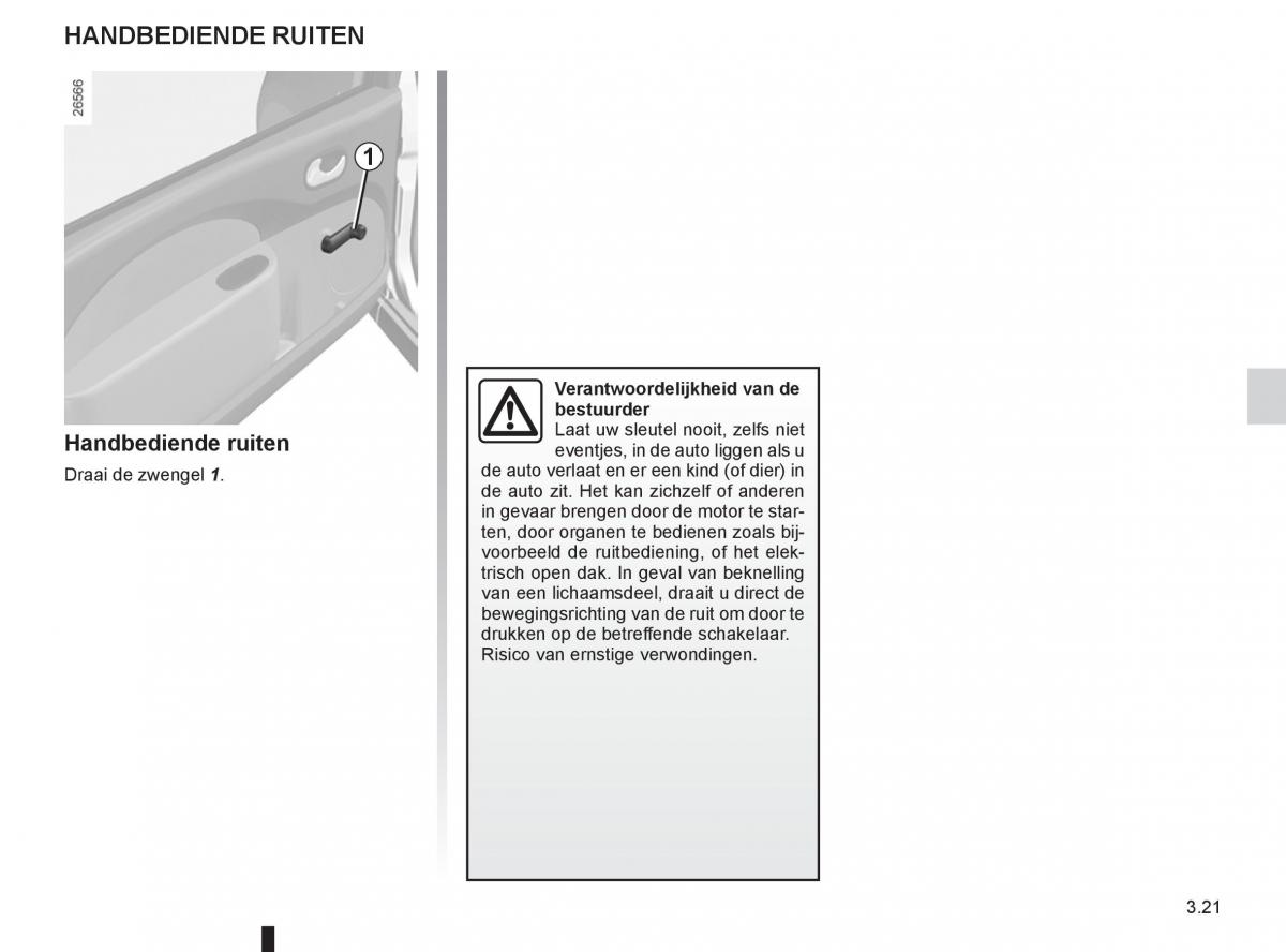 Renault Twingo II 2 handleiding / page 119