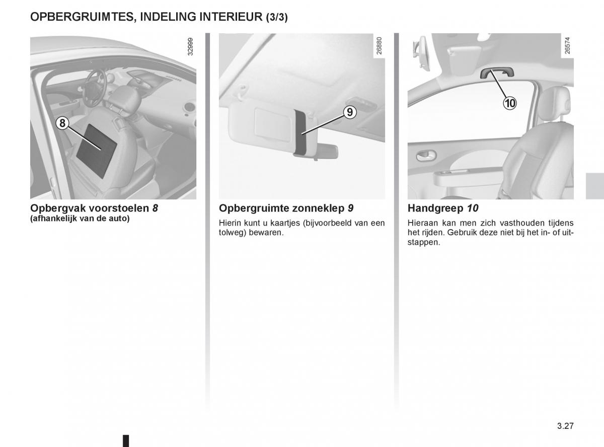 Renault Twingo II 2 handleiding / page 125