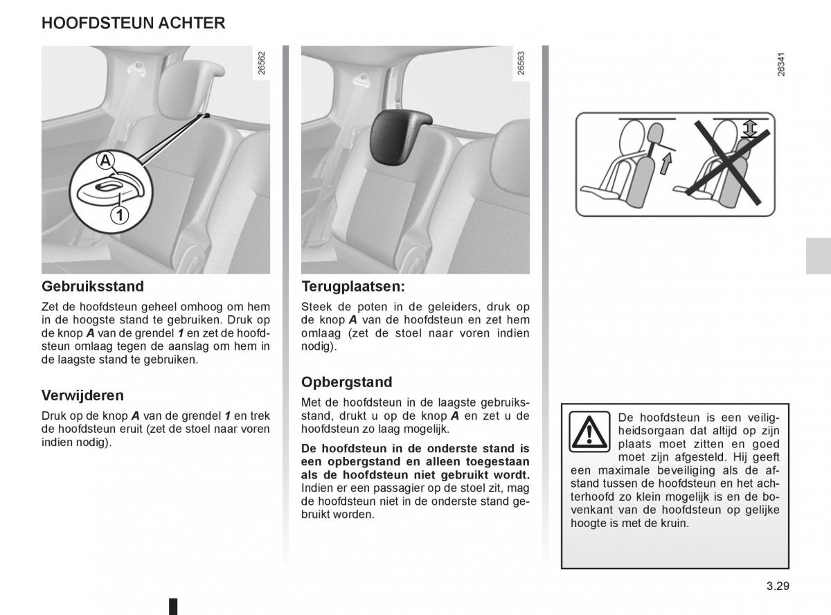 Renault Twingo II 2 handleiding / page 127